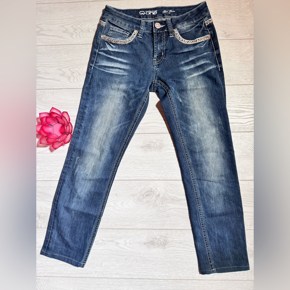 Warehouse One Mid Rise Capris -Size 27
